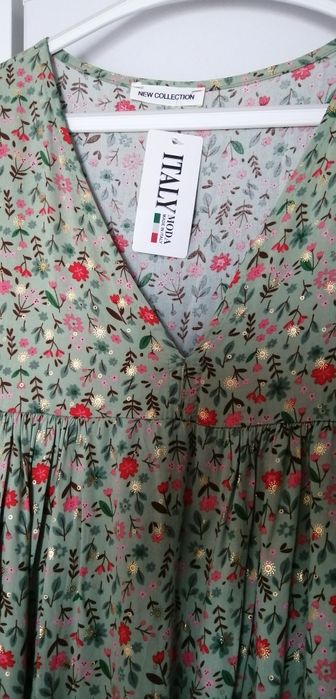 Rochie de vară  kaki măsura 46-48