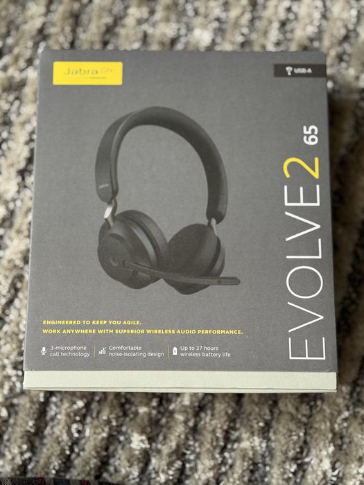 НОВЫЕ Наушники Jabra Evolve2 65