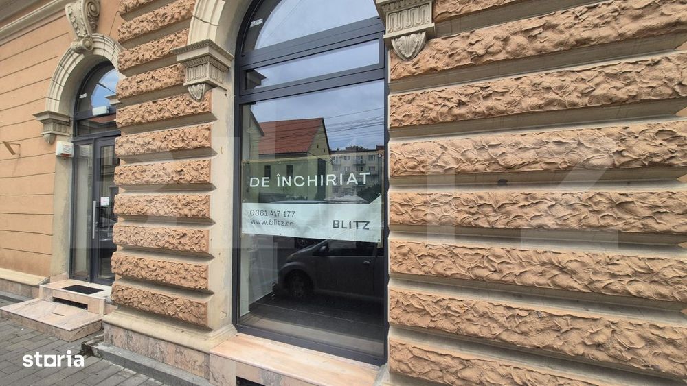Spatiu comercial de inchiriat, 105.60 mp, zona Ultracentral