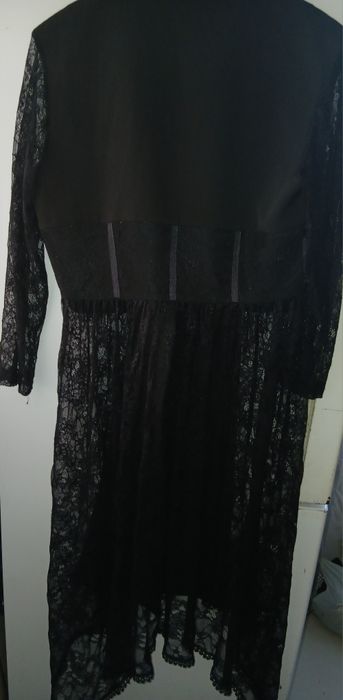 Дамско официално сако с дантела