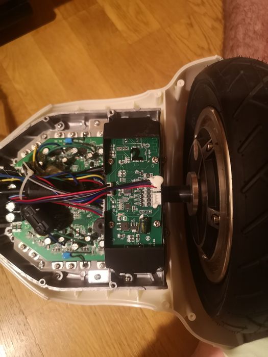 Cauciuc / cameră roata hoverboard 10x2.125, placa lateral