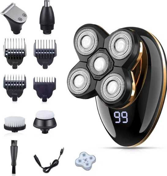 Електрическа самобръсначка VGR, въртящи се остриета