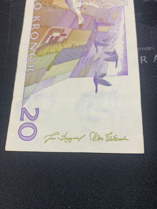 Vand bancnota suedeza