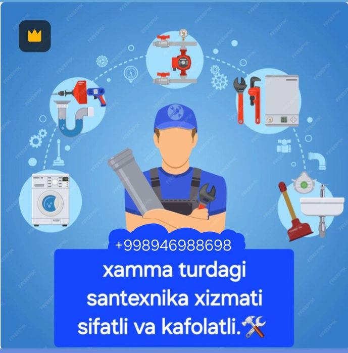 Santehnik ustanofka mantaj  qibray bo'yicha