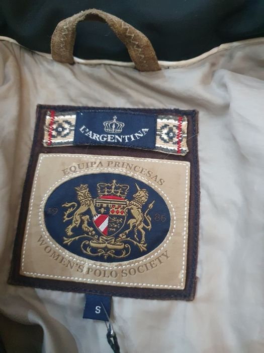 Зимно палто ватирано с лисица Argentina. Р С