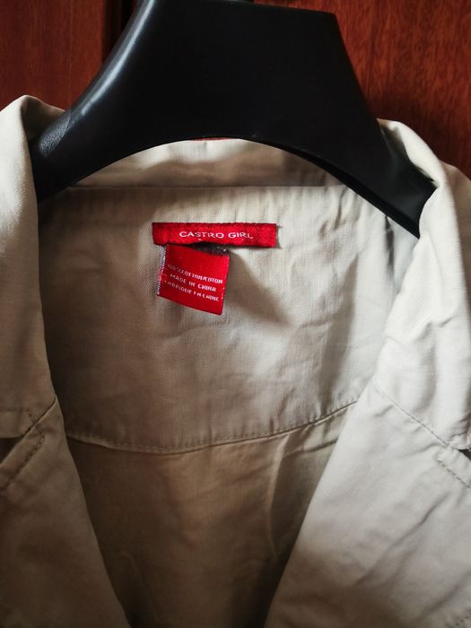 Trenci dama bej Castro