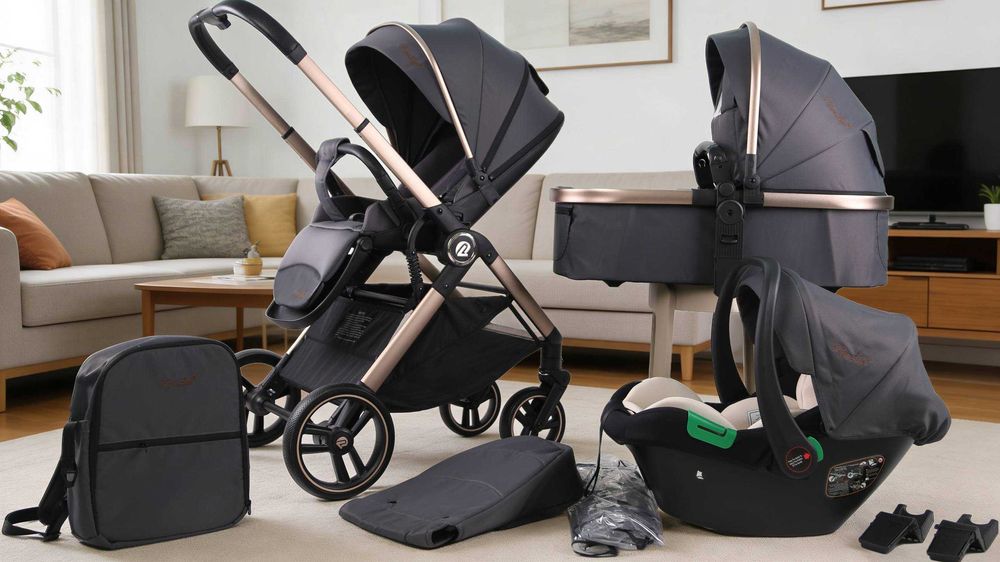 БОЛАЛАР коляска автокресло люлка 3\1 да детская коляска  оптом склад