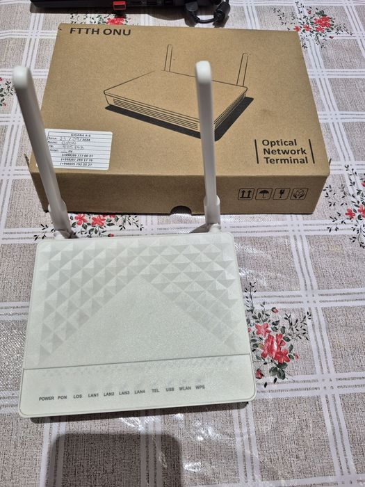 ONT Wi-Fi роутер Uztelecom (FTTH), рабочий