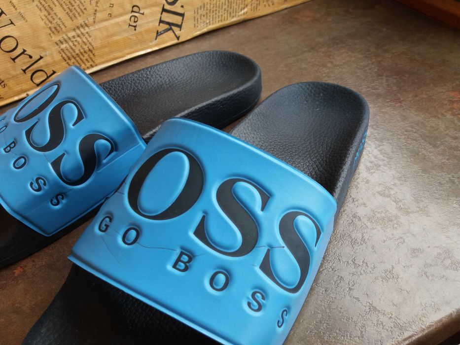 мъжки чехли,Boss,летни отворени обувки,джапанки,номер 42