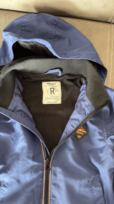 Синьо детско яке за 3-4 годинки