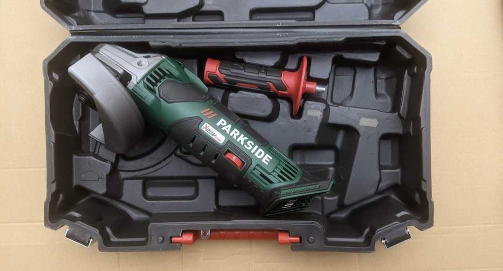 Нов Акумулаторен Ъглошлайф Parkside 20V