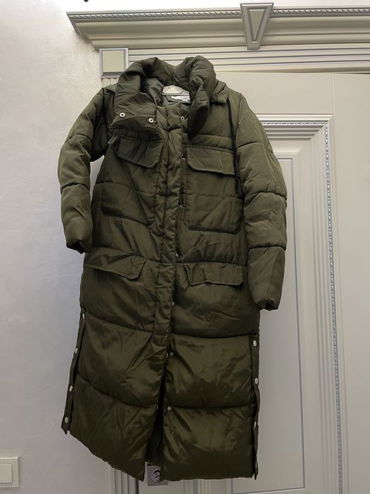 Длинная зимняя куртка