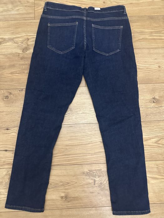 Blugi noi de barbati slim fit cu eticheta