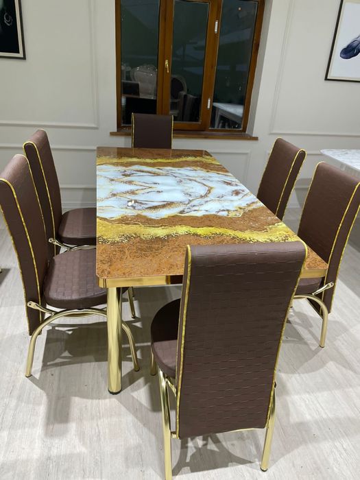 Стол стулья орындык устел кухонный мебель для гостиной