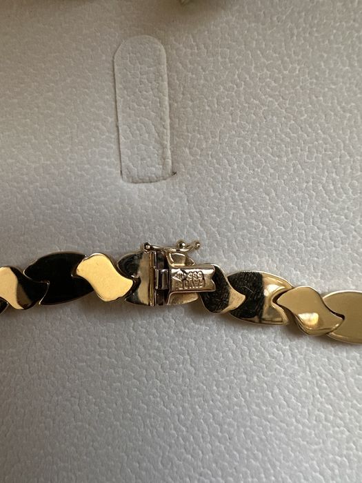 Золотое колье. Массивное