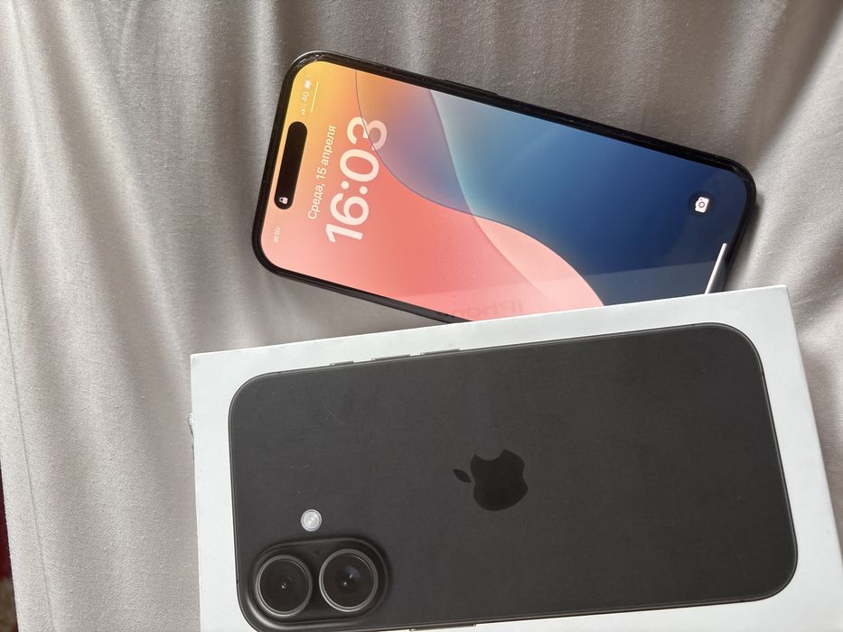 Продается iphone 16 128gb черный