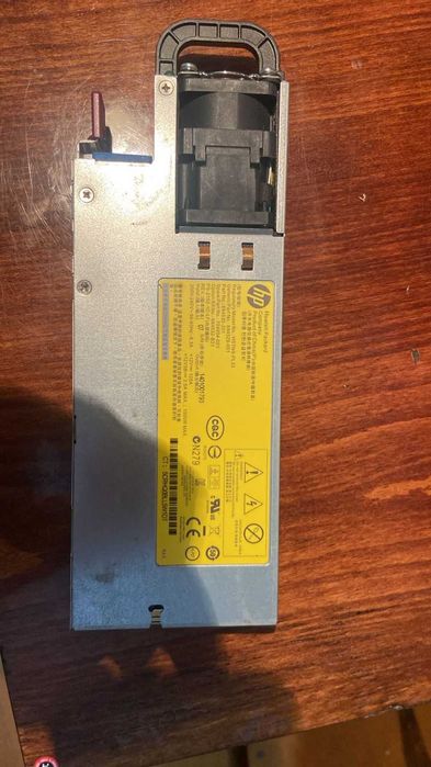 Блоки питания серверные HP 2500Вт, 1500 Вт.