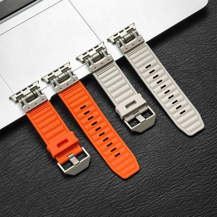 Curea silicon Apple Watch 11 10 9 8 7 6 5 42mm 44mm 45mm Ultra 49mm