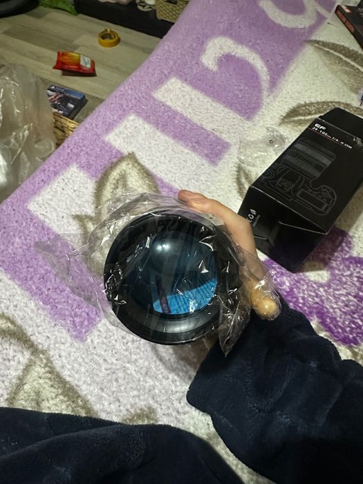 Camera Lens Cana de cafea, Foto Fun din otel inoxidabil nou, la cutie