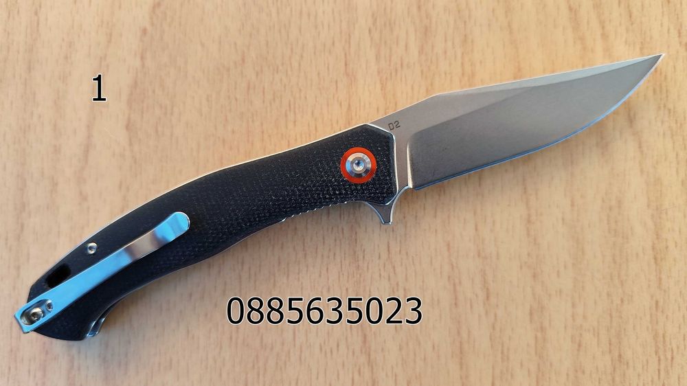 Сгъваем джобен нож / стомана D2 /