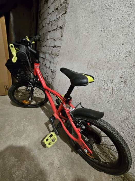 Bicicletă pentru copii Btwin Racing 900 + bara initiere ciclism