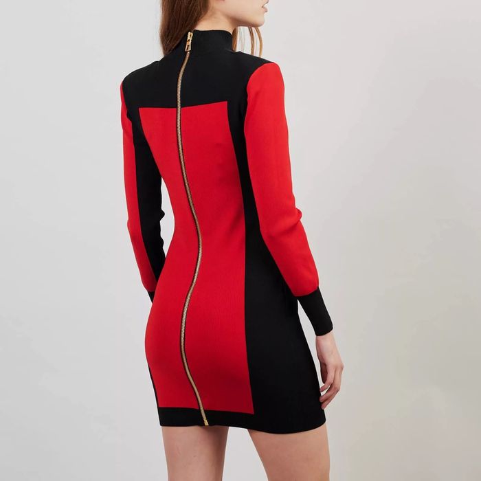 Новое платье balmain