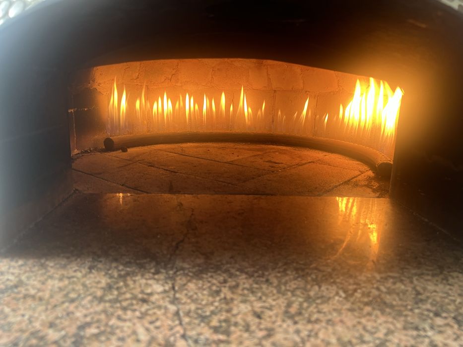 Каменная Пицца печь на газе
