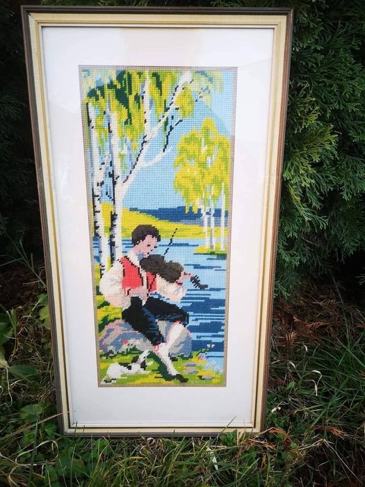 Ръчно изработени,бродирани гоблени, картини