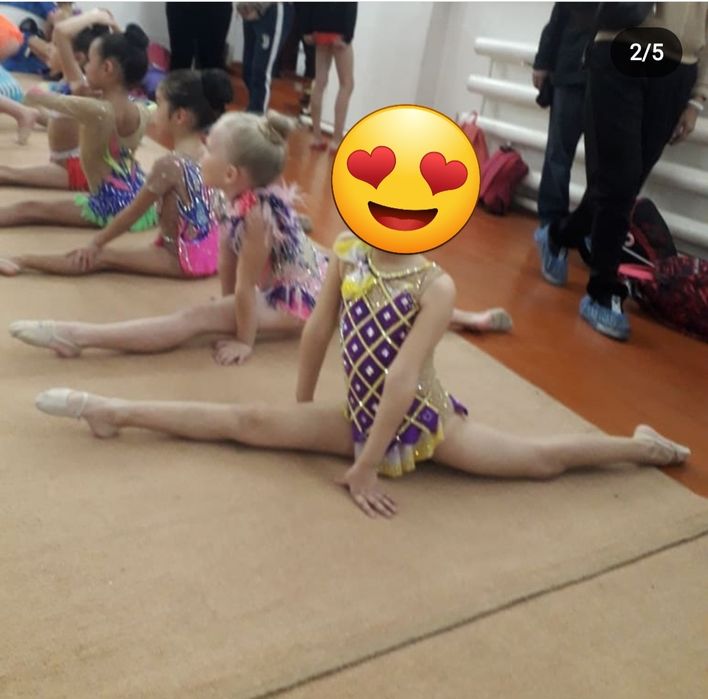 На прокат Купальник для художественной гимнастики