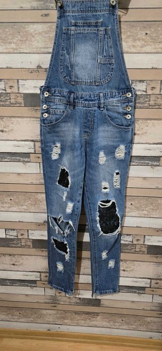 Дамски дънков гащеризон S-(x-562)