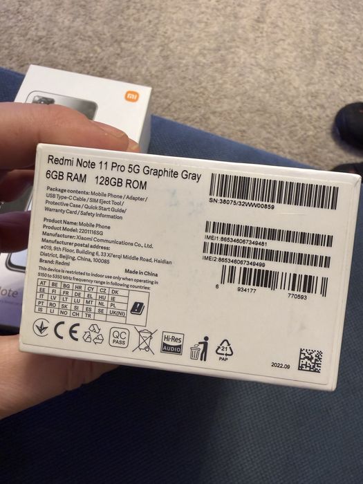 Telefon Xiaomi Note 11 Pro 5G