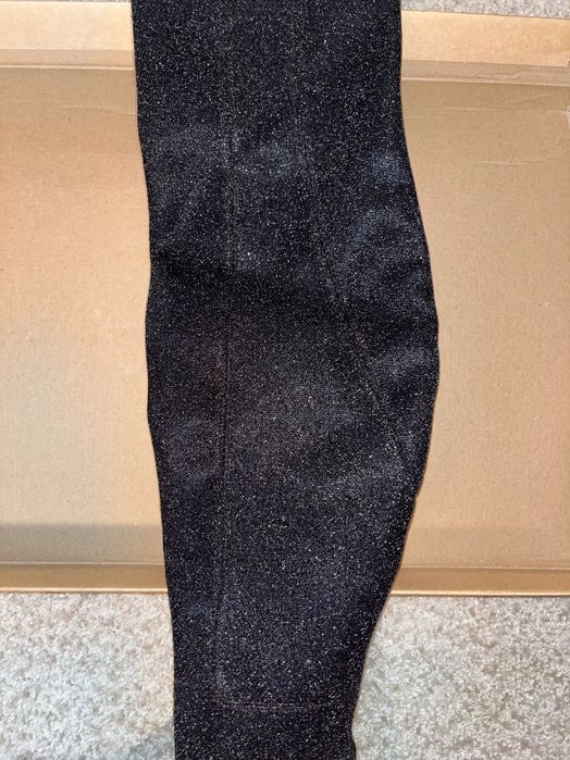 Cizme Anna Cori material textil