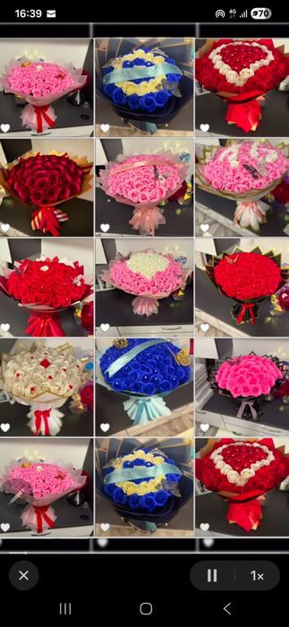 Buchete de trandafiri de săpun parfumate