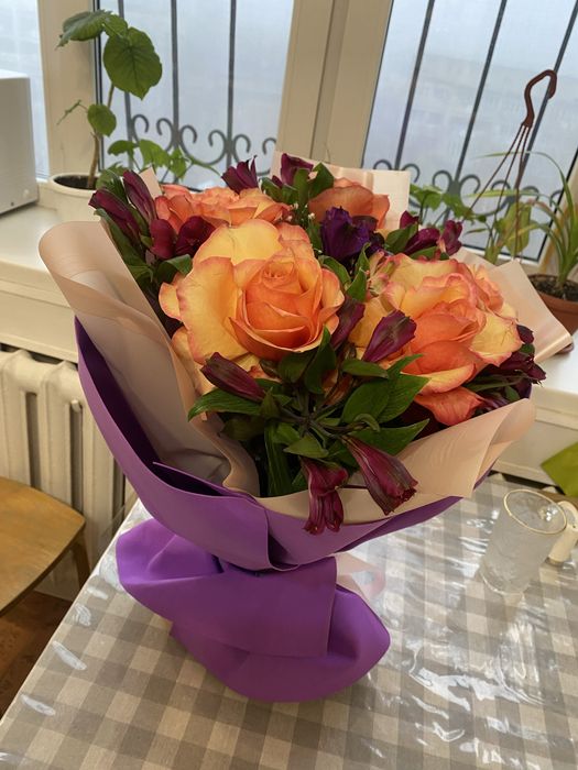 Букет цветов свежих