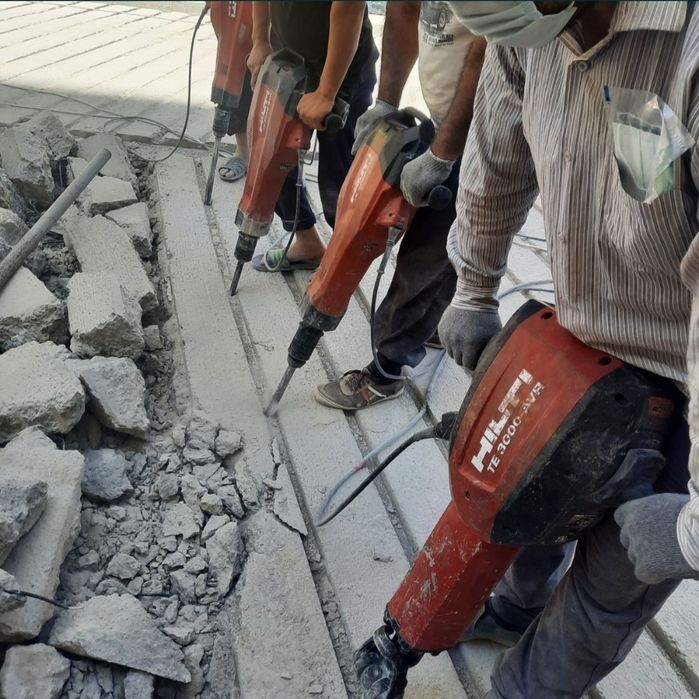 Услуги Перфоратор и Амазное бур