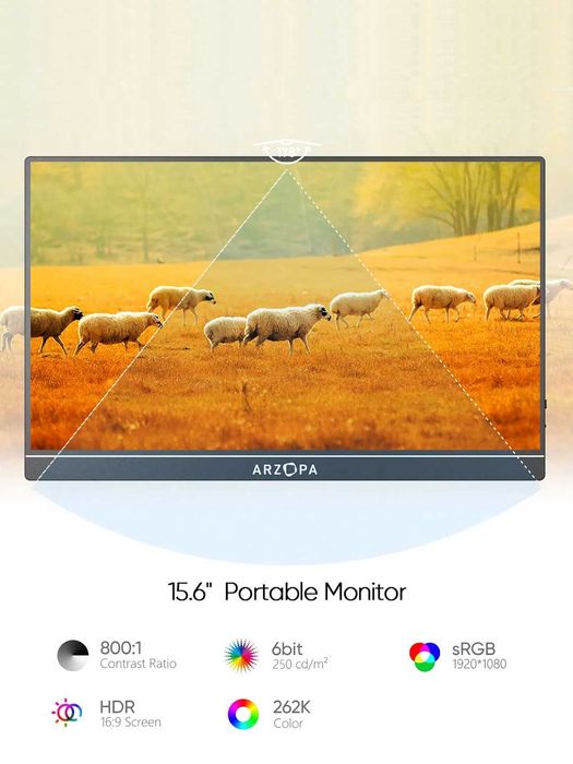 Портативный Монитор Arzopa A1 Gamut от официального дилера