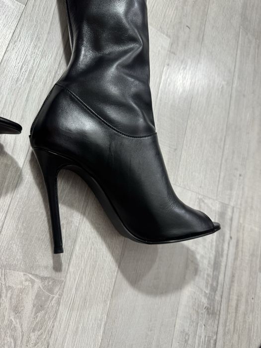 Cizme din piele naturala , marime 37