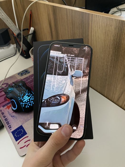 Iphone 12 pro max 256 GB 84% каробка документ