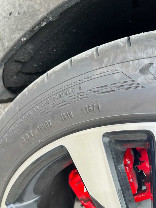 оригинални джанти мерцедес w222 спорт пакет с нови гуми 19 цола
