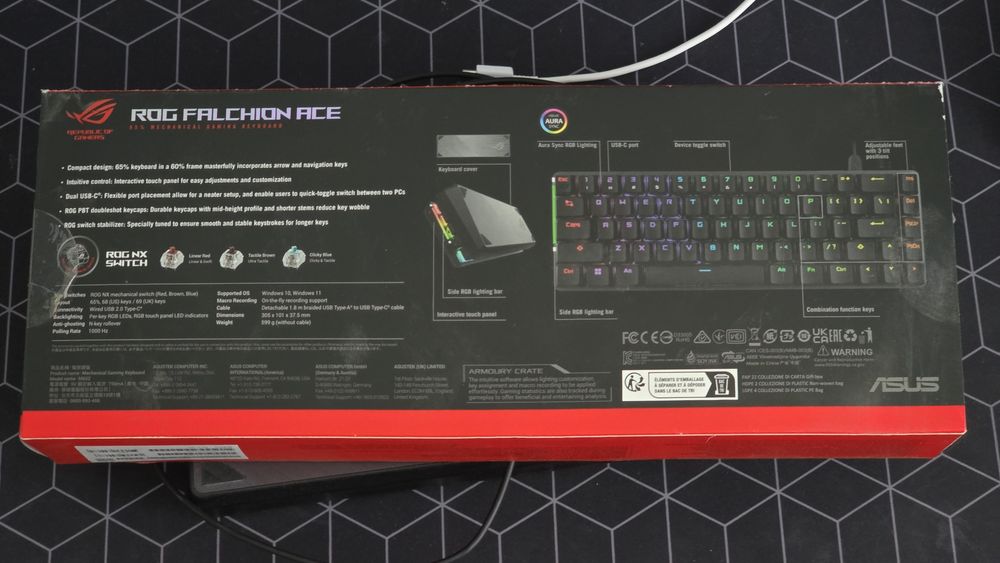 Tastatură ROG Falchion Ace