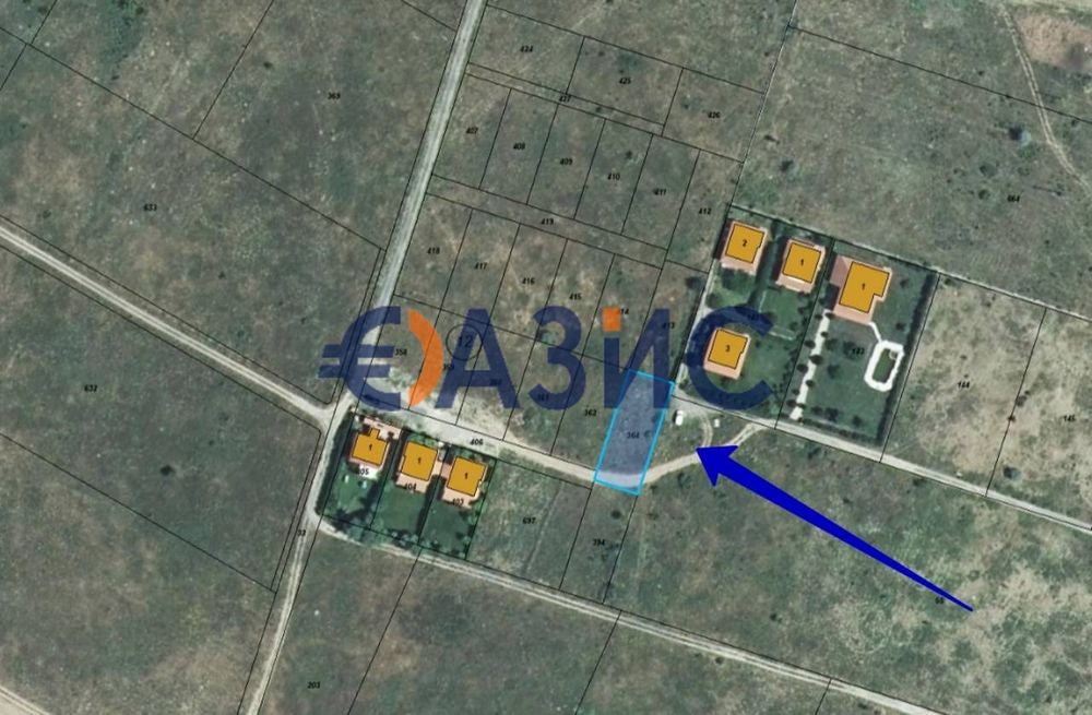 Урбанизиран парцел, 500 кв. м, с. Кошарица, България,