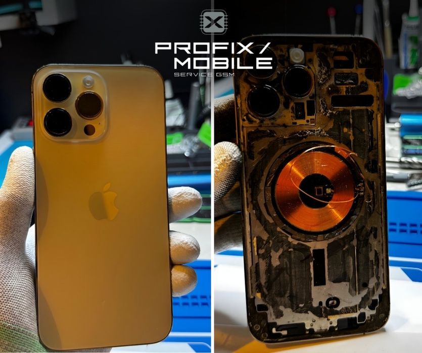 Înlocuire sticlă spate iPhone-ProFix Mobile Braşov