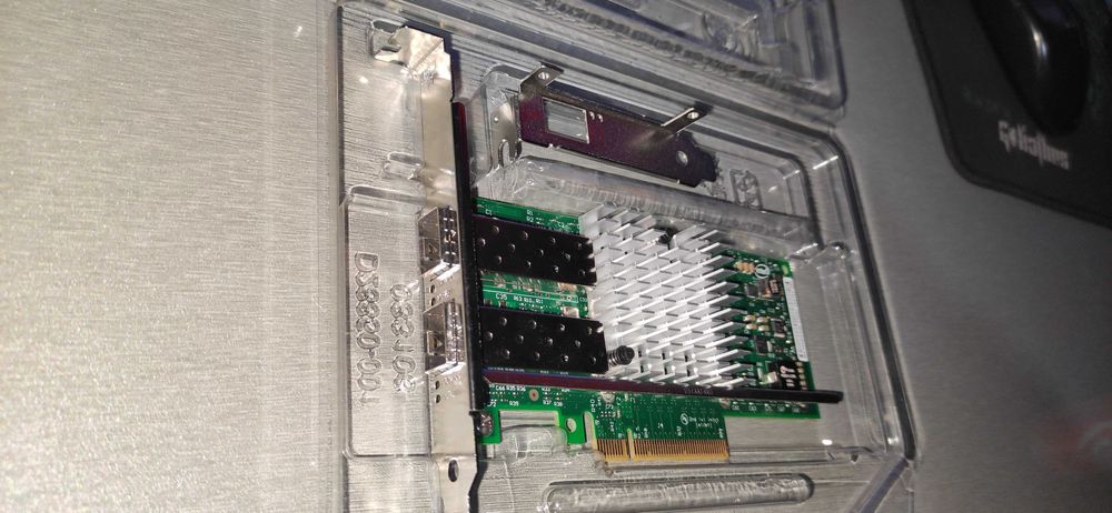 Сетевая карта Intel X520-DA2 Dual-port 1/10Gb/s SFP+