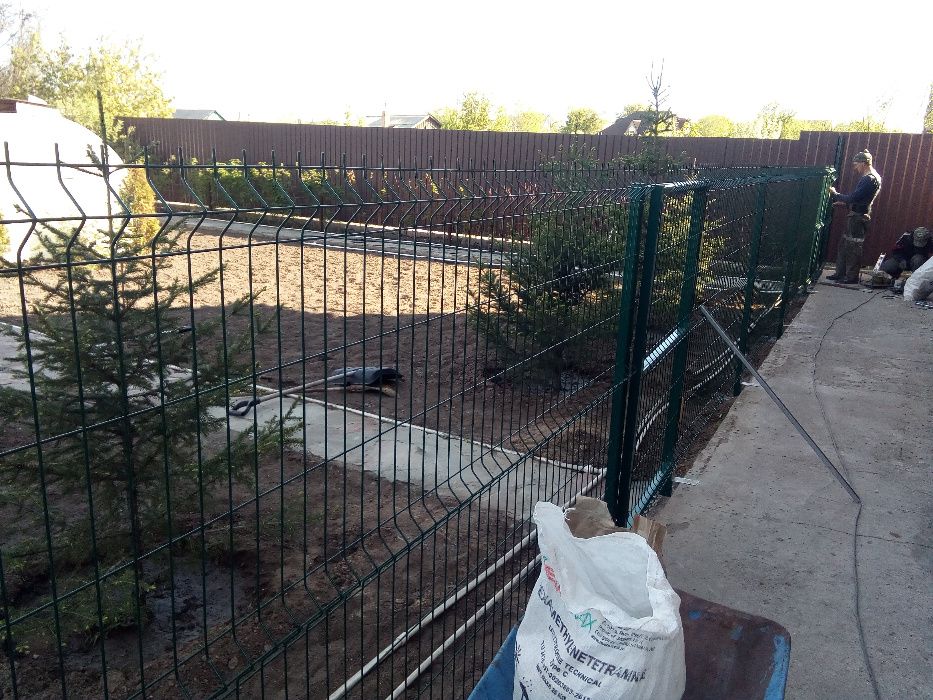 Забор  3D сетки  Ограждения