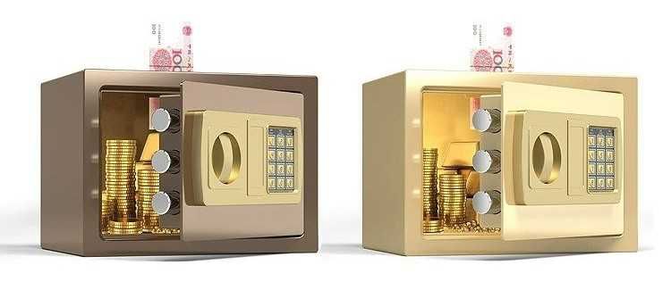 Seyf mini shkaf ichiga va karovatni yoniha ixcham\Сейф мини для денег