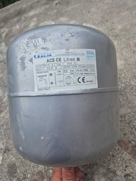 Boiler electric și vas de expansiune