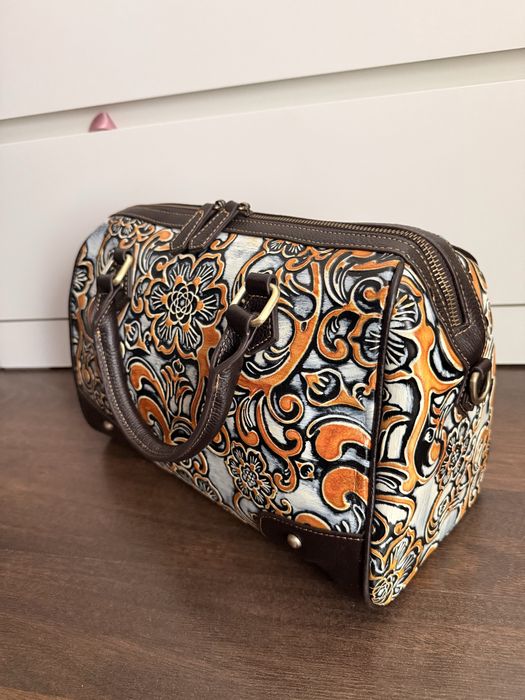 Чанта естествена кожа