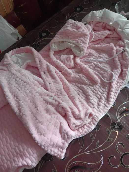 Конверт для выписки девочки