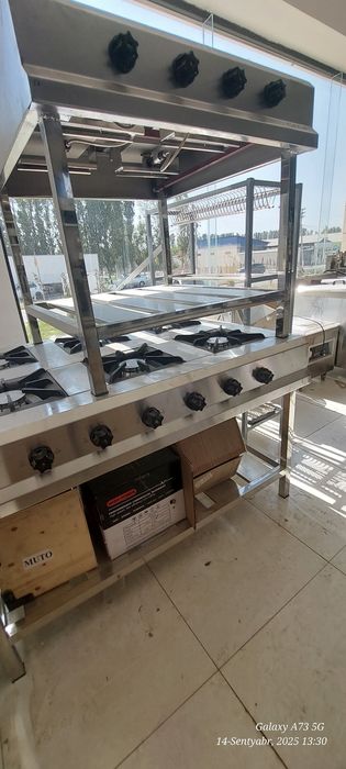 Gazli plita oshxona uchun Professional Arginali Optom narx