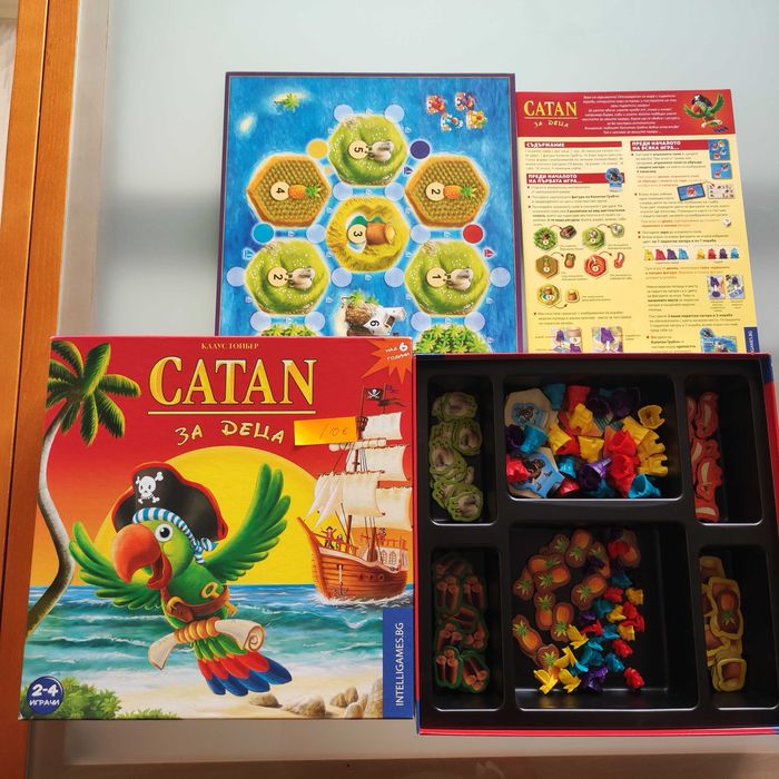 Настолни игри - Крадла на яйца и Catan за деца